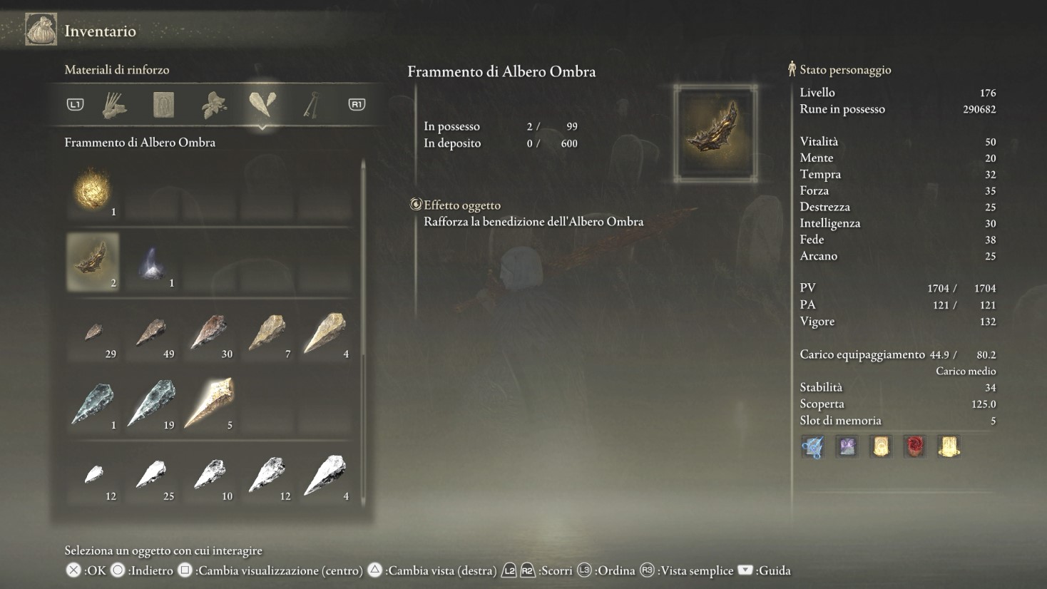 frammento di albero ombra dlc di elden ring